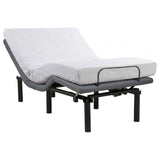 Tasca Black Twin Dual-motor Adjustable Bed Base In