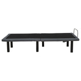Tasca Black Twin Dual-motor Adjustable Bed Base In