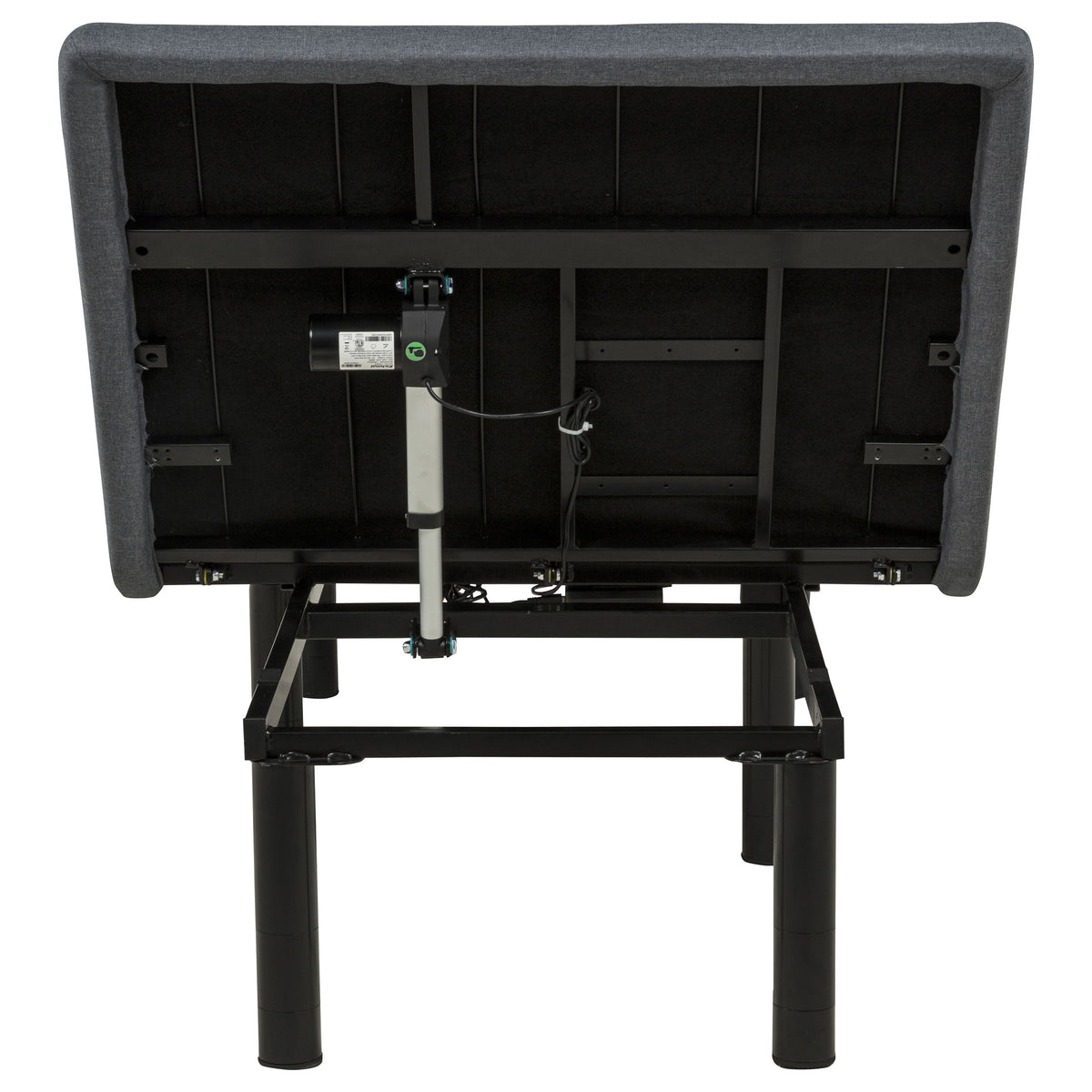 Tasca Black Twin Dual-motor Adjustable Bed Base In