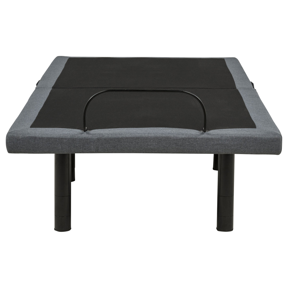 Weston Black And Grey Twin Dual-motor Massage Adjustable Bed Base In