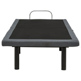 Weston Black And Grey Twin Dual-motor Massage Adjustable Bed Base In