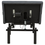 Weston Black And Grey Twin Dual-motor Massage Adjustable Bed Base In
