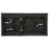 Weston Black And Grey Twin Dual-motor Massage Adjustable Bed Base In