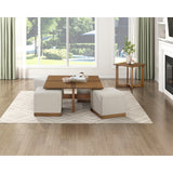 Sienna Brown Cocktail Table