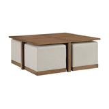 Sienna Brown Cocktail Table