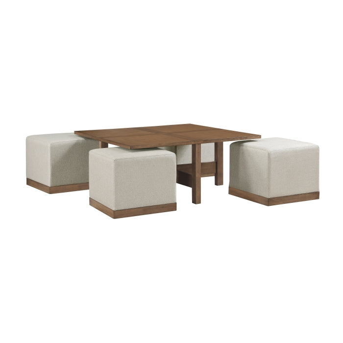 Sienna Brown Cocktail Table