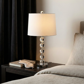 Wildflower Silver Crystal Table Lamps (Set of 2)