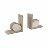 Daytonview Ivory/Tan Bookends (Set of 2)