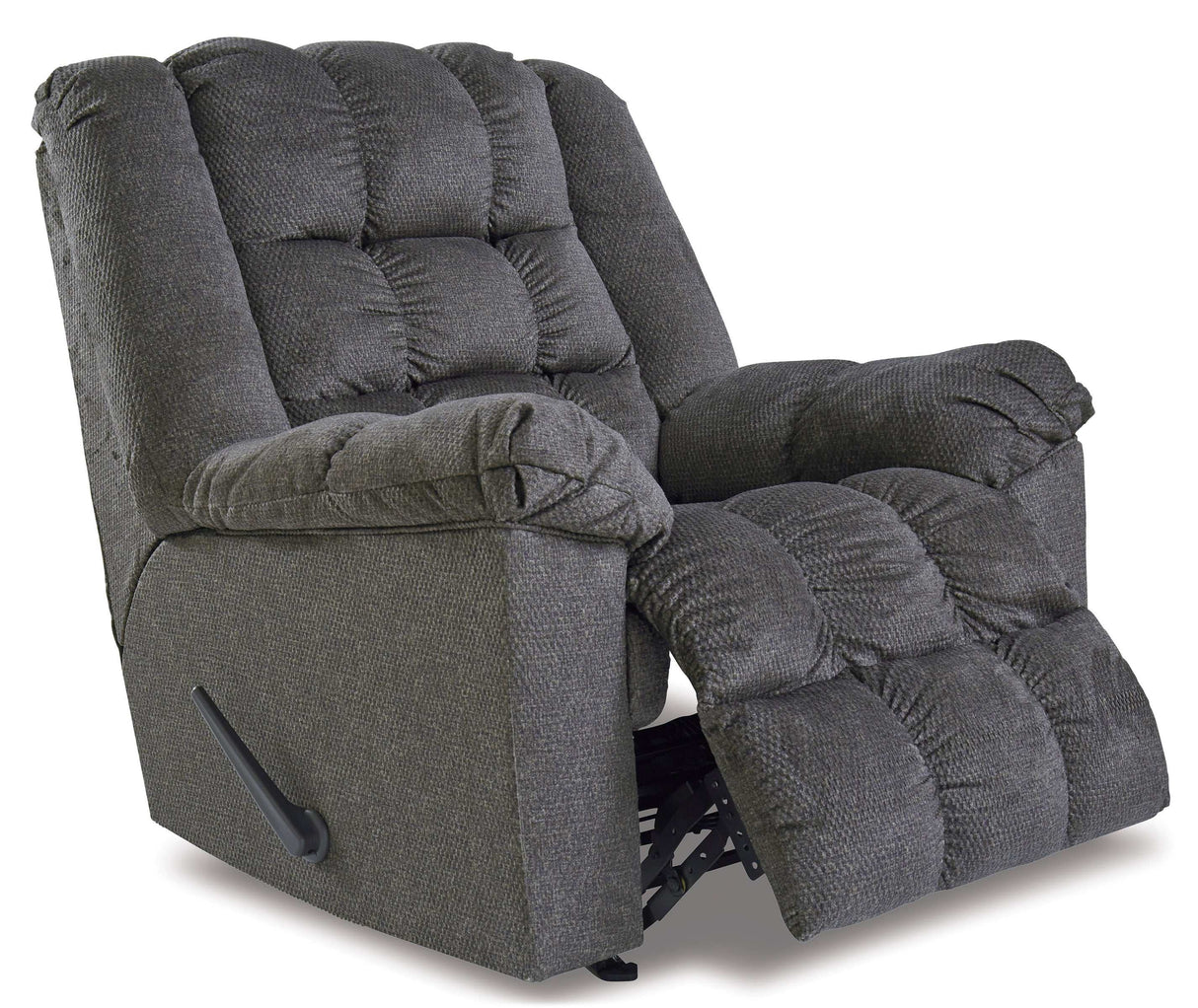 Drakestone Charcoal Massage Recliner - Ornate Home