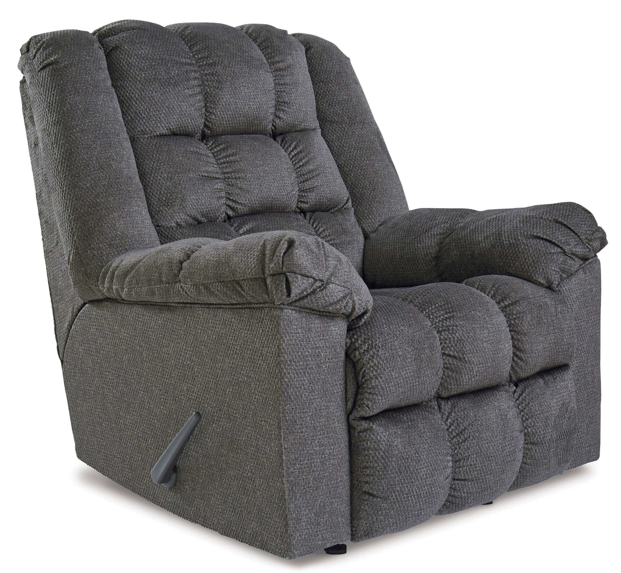 Drakestone Charcoal Massage Recliner - Ornate Home