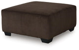 Landsings Chocolate Oversized Accent Ottoman