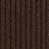 Kimlee Chocolate 3-Piece Sectional and Ottoman
