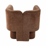 Garden Park Brown Shelter-Back Accent Chair