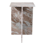 Lenwood Brown Torrento Marble Accent Table