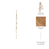 Hookton Blue/White Wood Hanging Sailboat