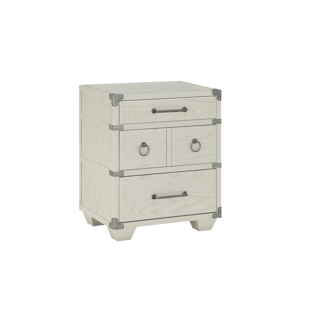 Orchest Gray Nightstand w/ USB