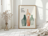 Broken Yet Beautiful Watercolor Vessels