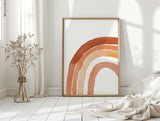 Terracotta Boho Rainbow Arch