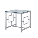 Yesenia Silver End Table