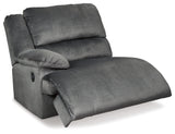 Clonmel Charcoal 6-Piece Reclining Sectional - Ornate Home