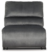 Clonmel Charcoal 6-Piece Reclining Sectional - Ornate Home