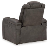Fyne-Dyme Shadow Power Reclining Loveseat and Recliner (Online Special Price)