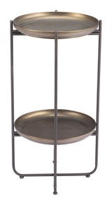 Bronson Bronze Accent Table