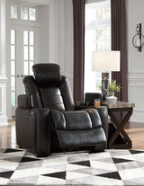 Party Time Midnight Power Reclining Sofa and Recliner - Ornate Home