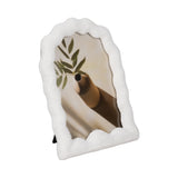 Newhall White 5x7 Wavy Arch Photo Frame