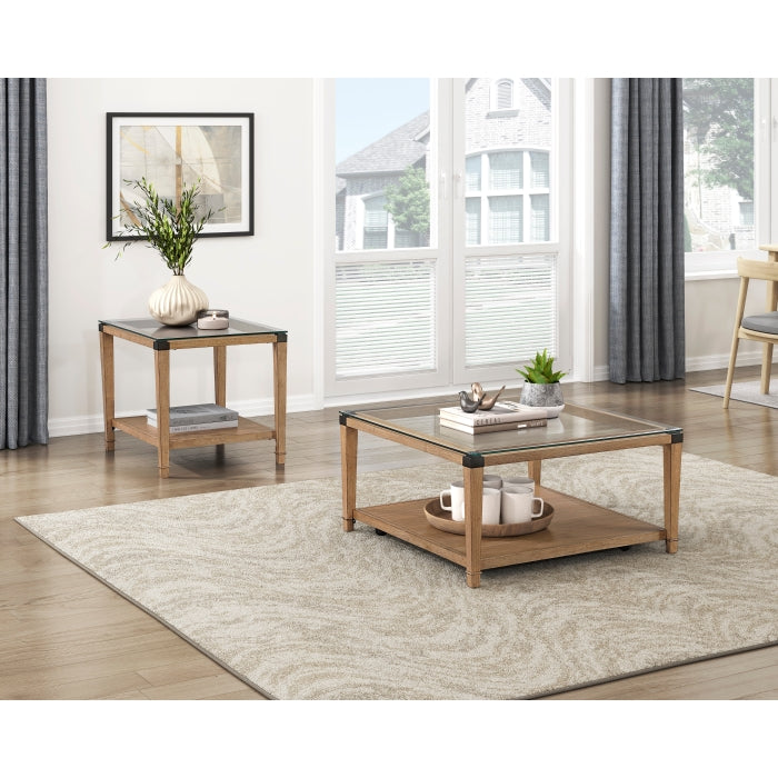 Riverton Brown Cocktail Table