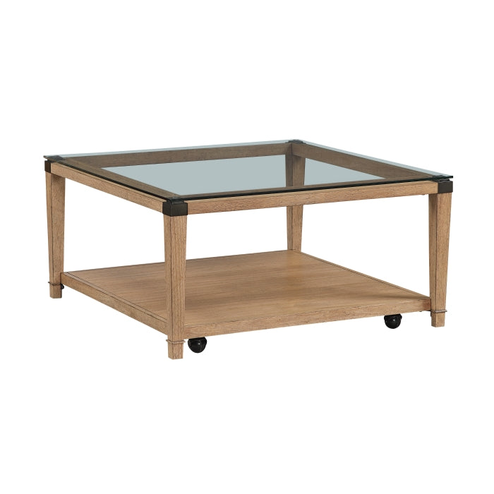 Riverton Brown Cocktail Table