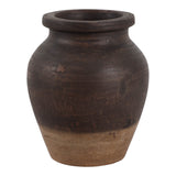 Hawleyworth Chocolate/Brown Terracotta Bud Vase