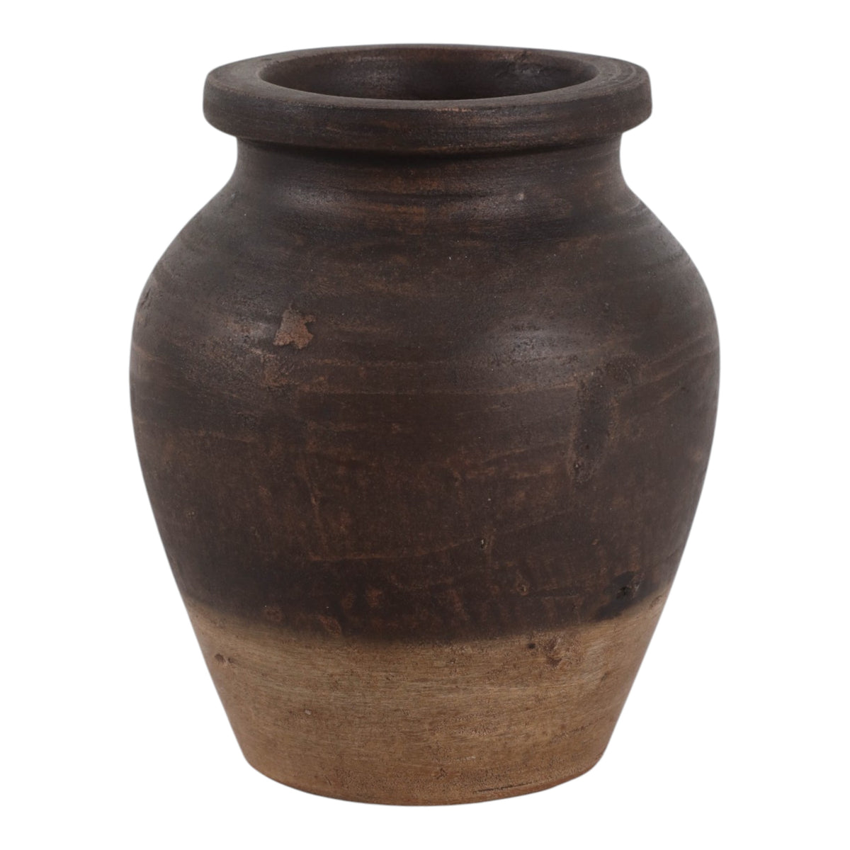 Hawleyworth Chocolate/Brown Terracotta Bud Vase