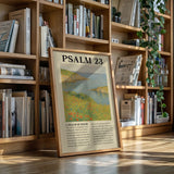 Psalm 23 Coastal Peace Print