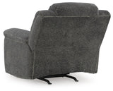 Frohn Graphite Reclining Sofa and Loveseat and 2 Recliners
