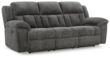 Frohn Graphite Reclining Sofa and Loveseat and 2 Recliners