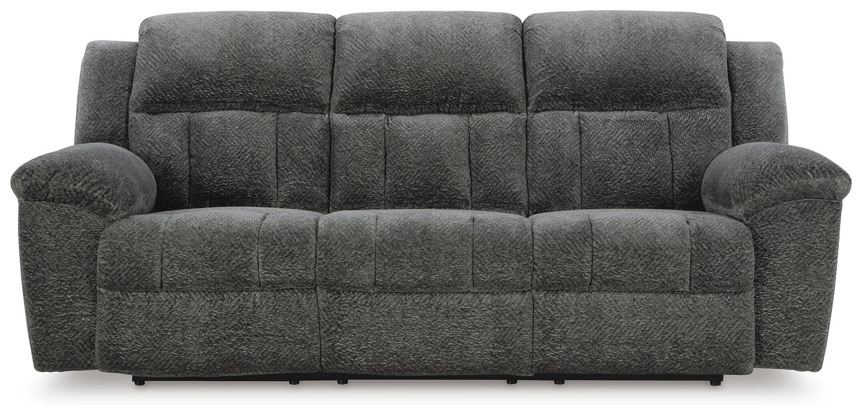 Frohn Graphite Reclining Sofa and Loveseat and 2 Recliners