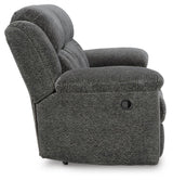 Frohn Graphite Reclining Sofa and Loveseat and 2 Recliners