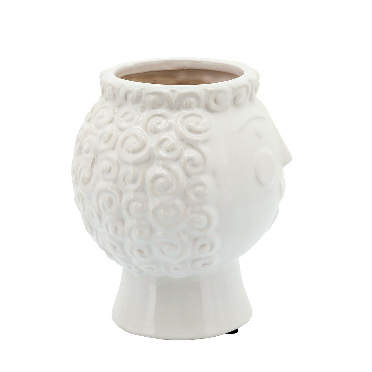 Burrel White Grandma Face Planter
