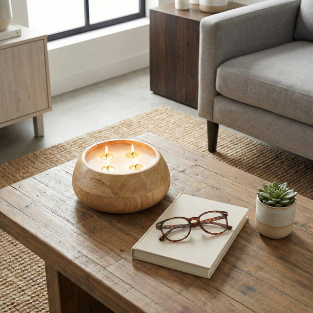 Barlowrun Tan/Brown Vanilla Candle