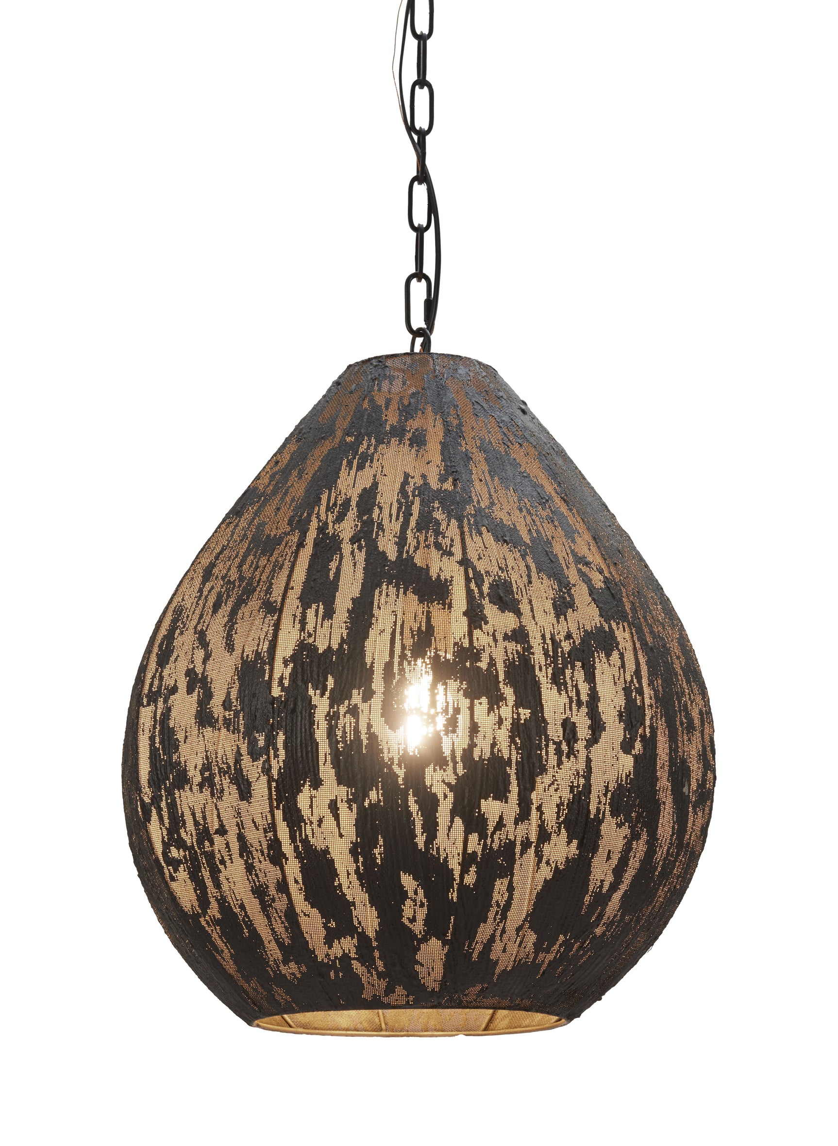 Koza Black Ceiling Lamp