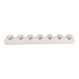 Strawberry White/Tan Wood Log 7-Cup Tealight Holder