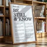 Be Still and Know Psalm 46