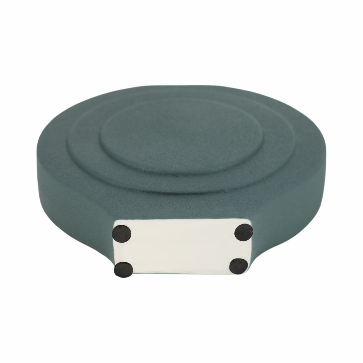 Zayante Deep Teal/Blue/Green Dolomite Round Vase