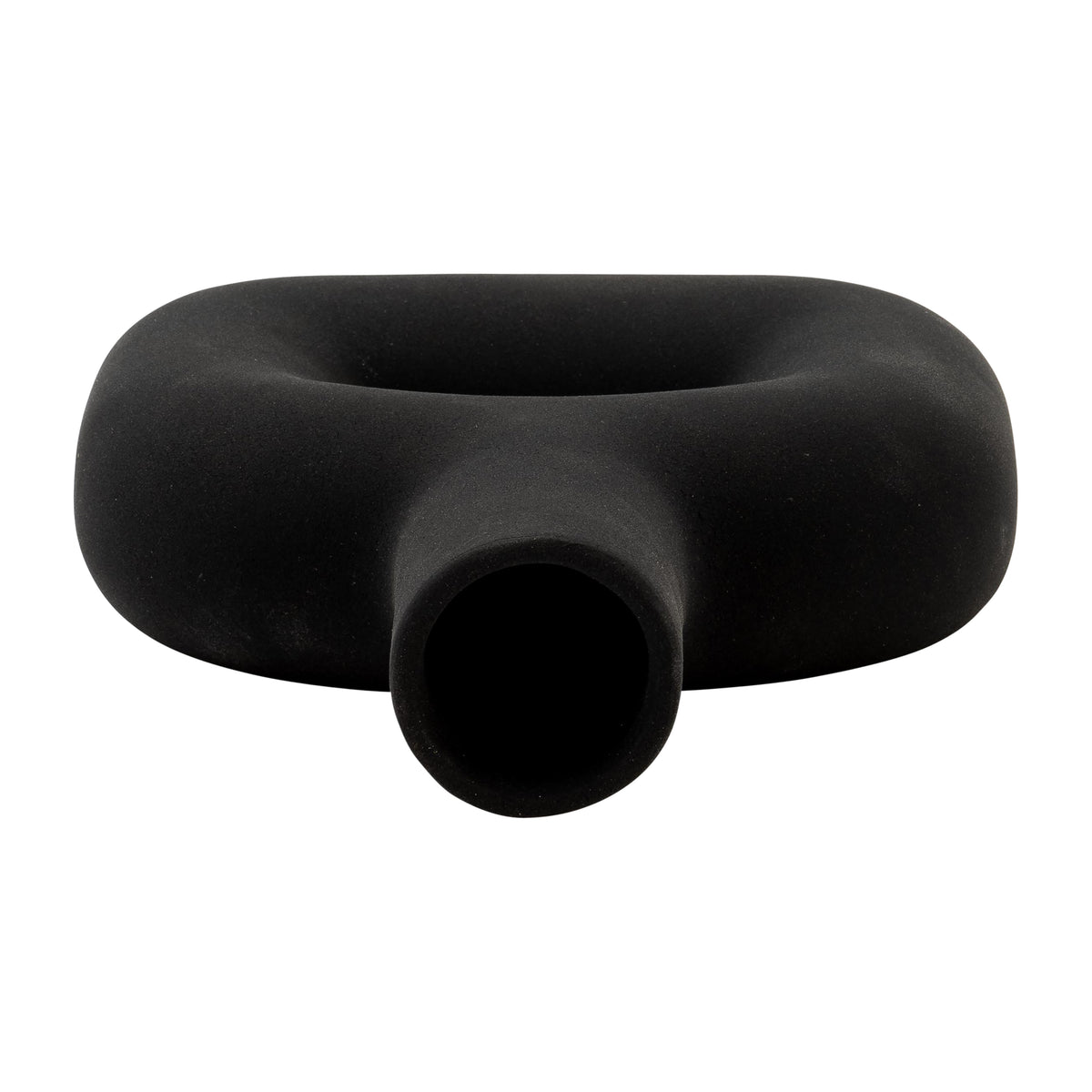 Bradys Black Dolomite Open Cut Vase