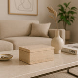 Tuckergrove Tan Travertine Box