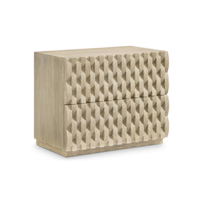 Candra Natural Wood Nightstand