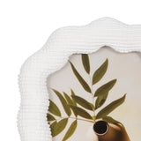 Newhall White 4x6 Wavy Arch Photo Frame