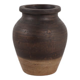 Hawleyworth Chocolate/Brown Terracotta Bud Vase