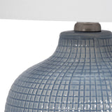 Boronda Light Blue Ceramic Table Lamps (Set of 2)